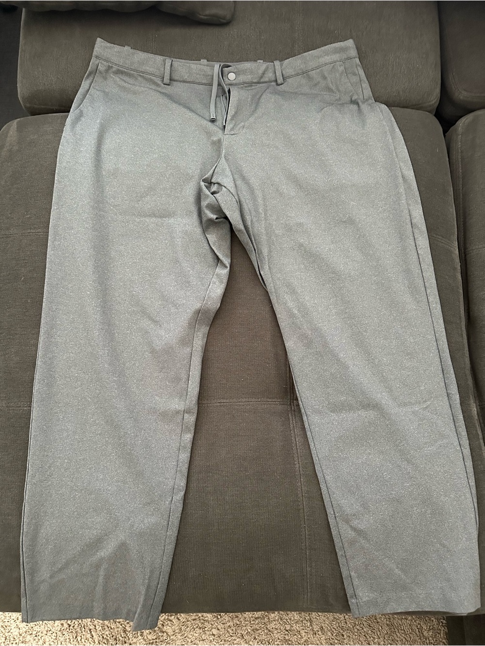 Uniqlo Men's Gray Performance Dress Pants - Classic Fit